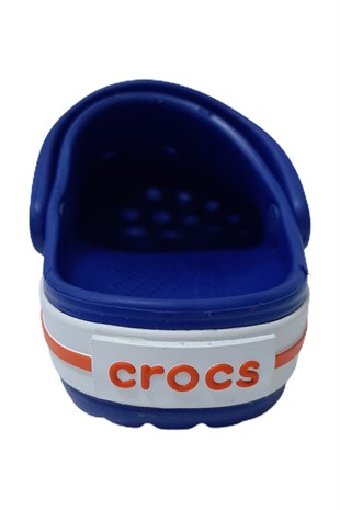 Crocs Çocuk Lacivert-Turuncu Crocband Clog K Terlik